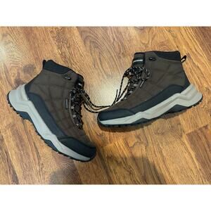 Eddie Bauer Men's Memory Foam Track Boot Brown Size 11 Outdoor Gear NWOB
